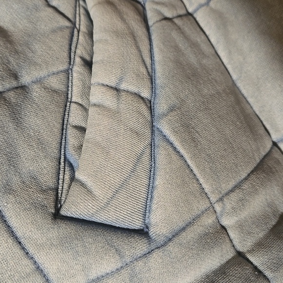 Free People Women's Light Blue Dolman Quilted Jacket - Picture 6 of 6